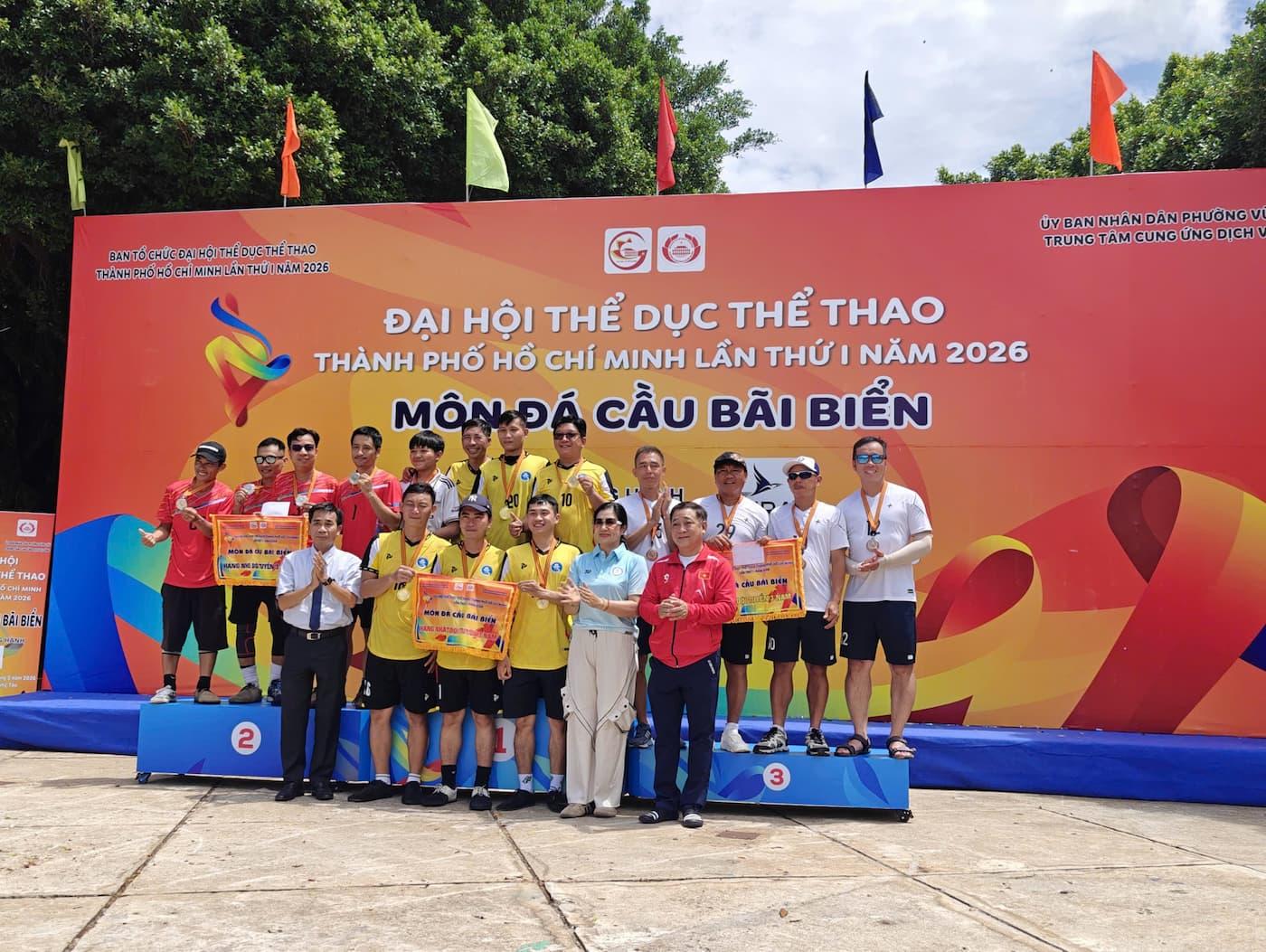 Giải đá cầu bãi biển Đại hội Thể dục thể thao Thành phố Hồ Chí Minh lần thứ 1 năm 2026