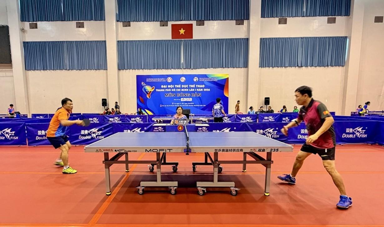 Nhiều giải đấu khởi tranh, mở màn Đại hội Thể dục thể thao TpHCM lần I năm 2026