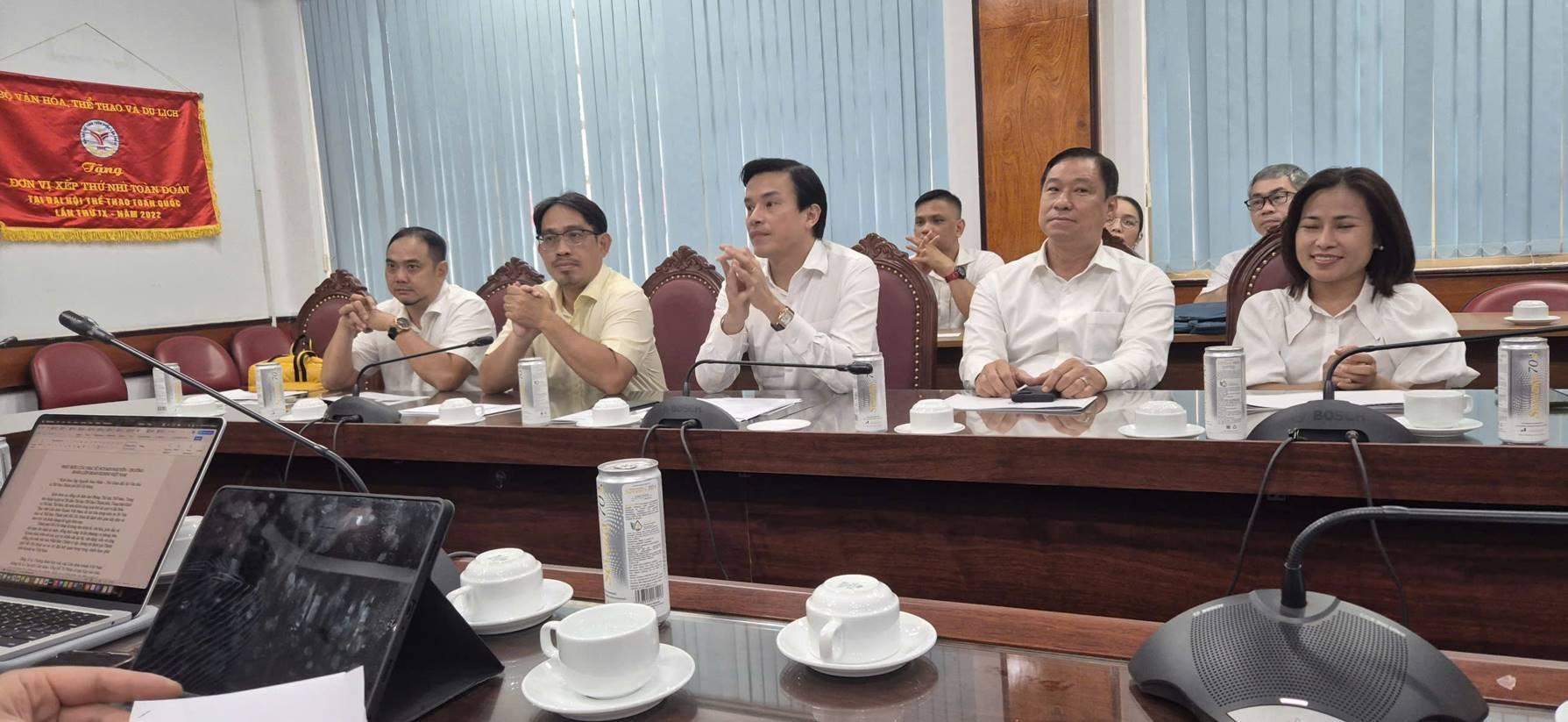 Lãnh đạo Sở Văn hóa và Thể thao tiếp Liên đoàn Kendo Việt Nam