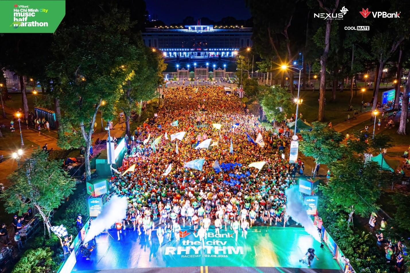 Giải chạy VPBank Ho Chi Minh City Music Half Marathon 2026