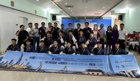 Giao lưu, giới thiệu môn Taekkyon tại Thành phố Hồ Chí Minh