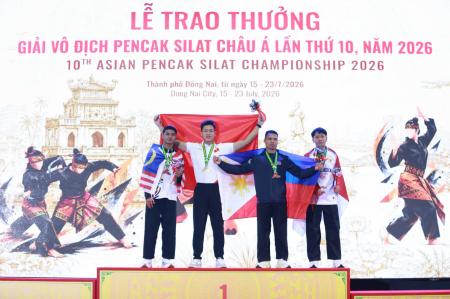 Pencak Silat Thành phố Hồ Chí Minh giành 03 huy chương vàng tại giải Giải Vô địch Pencak Silat châu Á