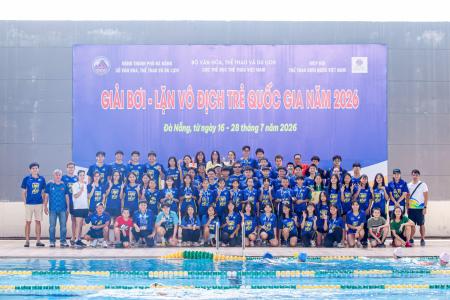 TP.HCM XUẤT SẮC BẢO VỆ NGÔI NHẤT TOÀN ĐOÀN TẠI GIẢI BƠI VÔ ĐỊCH TRẺ QUỐC GIA NĂM 2026
