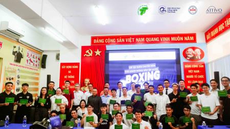 Bế giảng lớp tập huấn chuyên môn Hướng dẫn viên tập luyện  môn Boxing năm 2026
