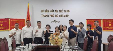 Sở Văn hóa và Thể thao làm việc với Liên đoàn Kendo Việt Nam